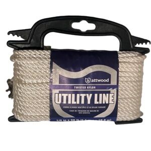 Utility Line Twisted Nylon 1/4 in 50ft